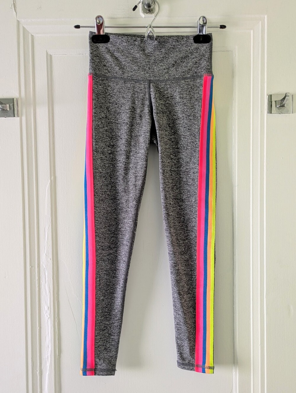 Spiritual Gangster Neon Stripe Leggings